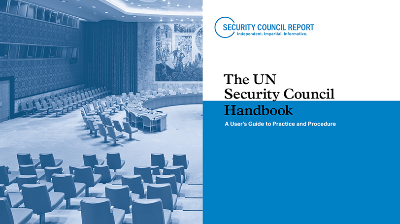 The UN Security Council Handbook